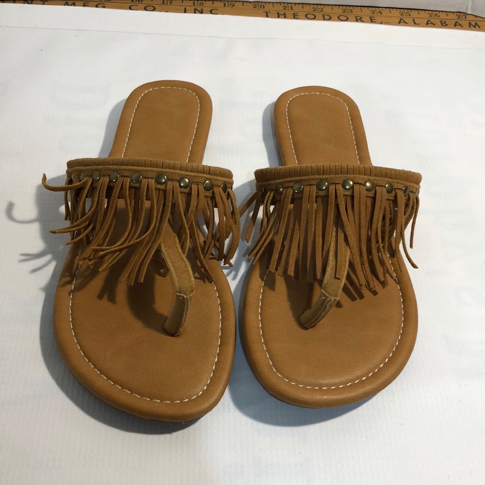 Sugar Fringe Flip Flops